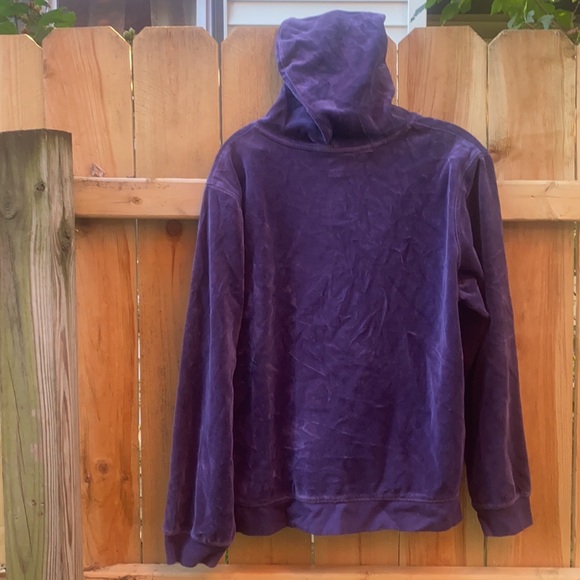 SB Active purple velour sweatshirt sz. XL - Picture 4 of 4